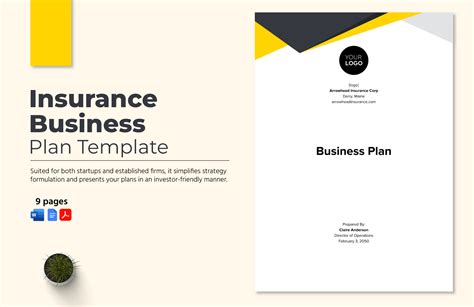 Business Plan Templates In Word Business Plan Examples Word Document ...