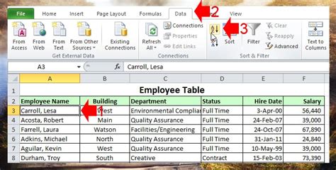 Excel Sorting Tutorial 的图像结果