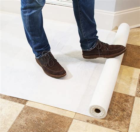 POLYSOLS Temporary Floor Protection- 39.5in x 100ft Construction Floor ...