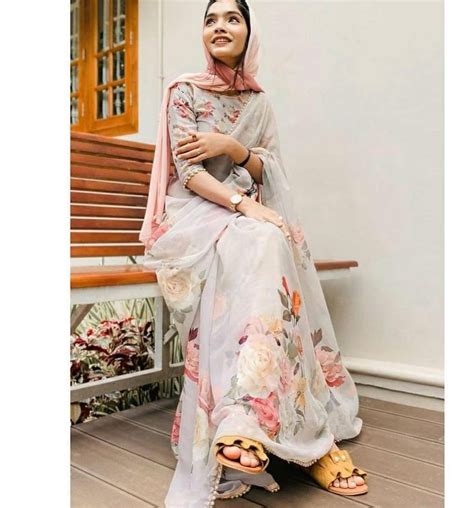 Indian Pakistani Designer Saree Women Bollywood | Ubuy India