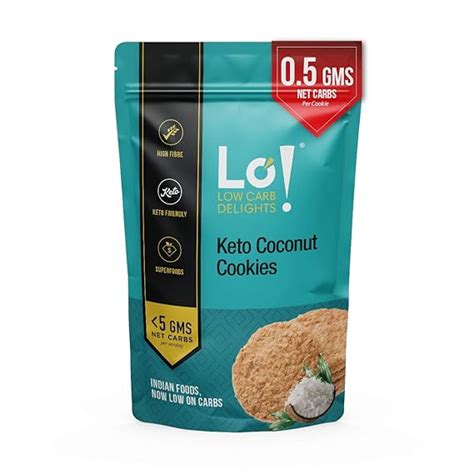 Lo! Low Carb Delights - Low Carb Cookies -192 g : Amazon.in: Grocery ...