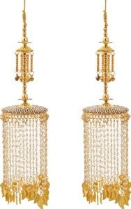 Kalire Indian Traditional Wedding Bridal Heavy Beaded Long Hanging ...