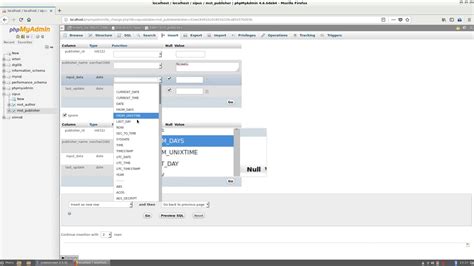 How to Input in phpMyAdmin Localhost 的图像结果