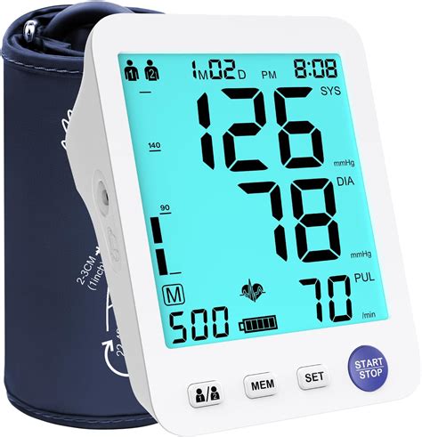 Amazon.com: ADKING Automatic Upper Arm Blood Pressure Monitor Home Use ...