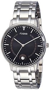 Fjord Analog Black Dial Men's Watch - FJ-3018-11 : Amazon.in: Fashion