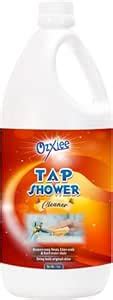 Ozxiee Tap & Shower Cleaner Liquid (1ltr) Removes Hard Water Scaling ...