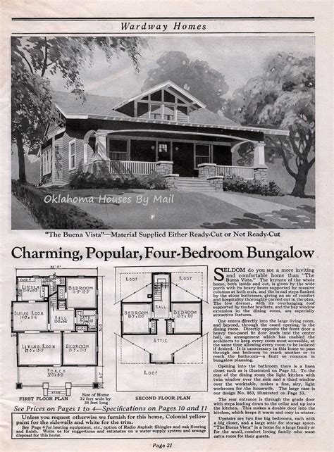 Wardway_1923_pg21 | Vintage house plans, California bungalow, Craftsman ...
