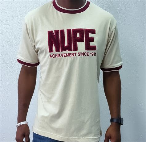 Kappa Alpha Psi Fraternity Cream “NUPE” T Shirt by Nupe Kave 1911 ...