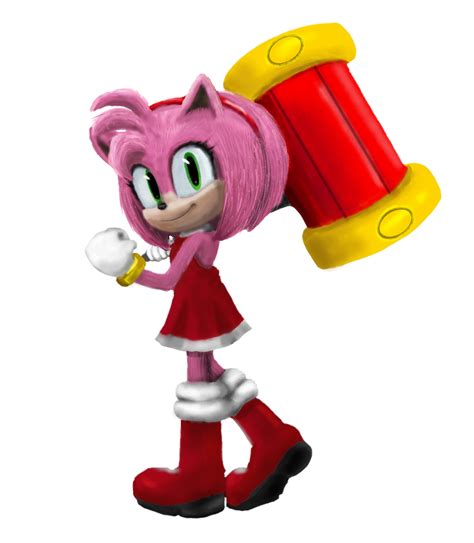 Sonic movie : Amy Rose by AmyLyss on DeviantArt