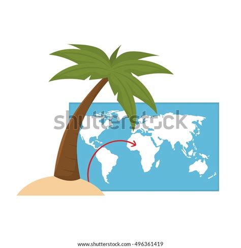 Image result for Palm Tree Map