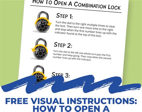 Image result for Opening Combination Lock