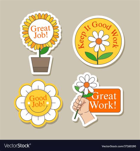 Good Work Sticker 的图像结果
