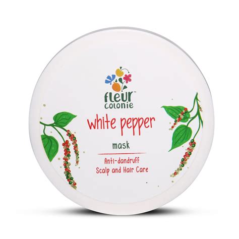 FLEUR COLONIE White Pepper Anti-Dandruff Hair Mask With White Pepper ...