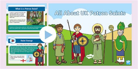 KS1 UK Patron Saints PowerPoint