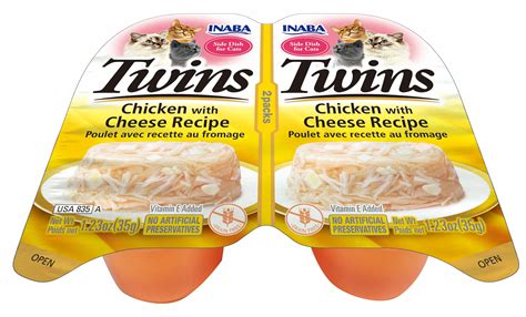 Inaba Twin Pack Chicken With Cheese Recipe Cat Treat – ShakeHands