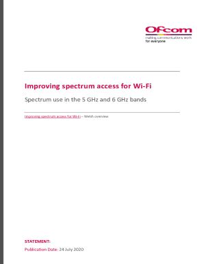 Fillable Online Statement: Improving spectrum access for Wi-FiSpectrum ...
