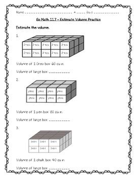 Go Math 5th Grade Lesson 11.5 的图像结果