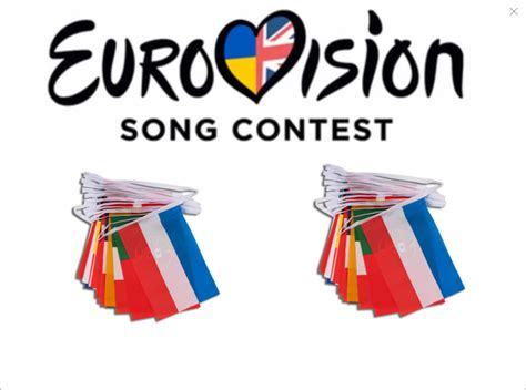 1 To 10 Packs 15 Metre All 37 Nations Eurovision | Ubuy India