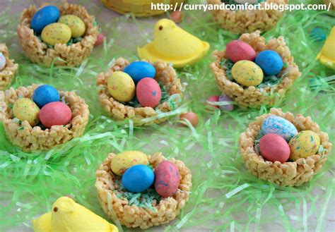 Kitchen Simmer: Easter Rice Krispies Bird's Nest with Whopper Robin Eggs