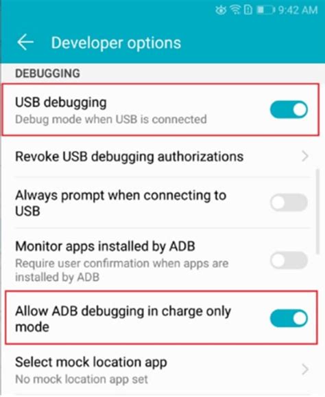 Image result for Enable USB Debugging in Recovery Mode