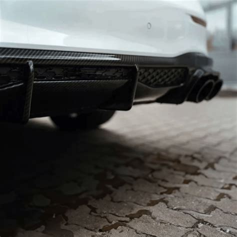 Mercedes Benz S-Class W223 BRABUS Carbon Rear Diffuser Kit
