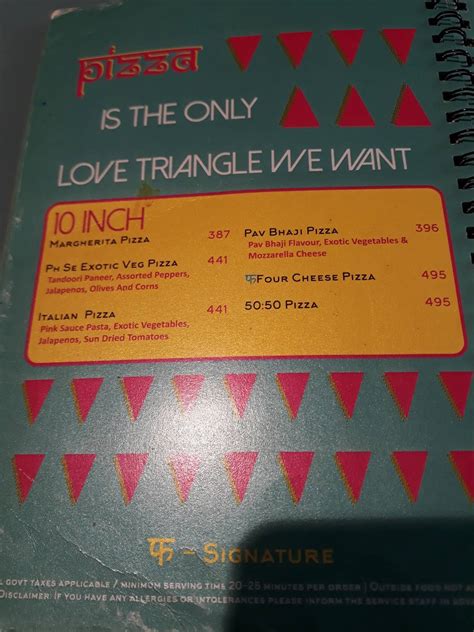 Menu at Tiger Tiger Lounge Mulund, Mumbai, F 18-21 ; R GALLERIA
