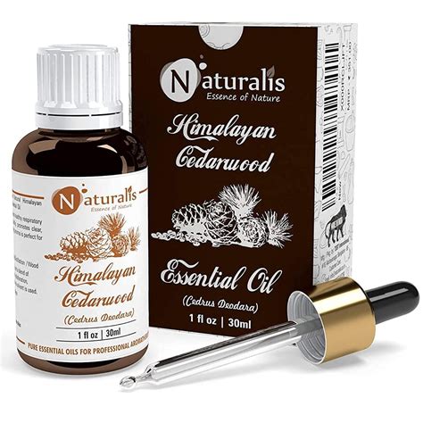 Naturalis Cedarwood Essential Oil 30Ml - Pure And Natural Aromatherapy ...