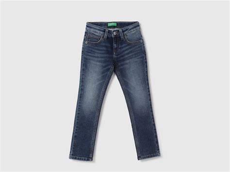 Boys Solid Slim Fit Jeans – United Colors of Benetton Store