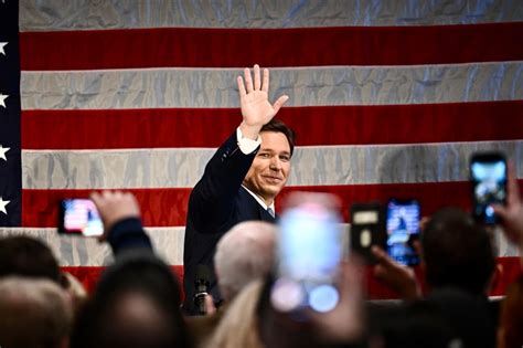 Ron DeSantis sure sounds like a presidential candidate during Staten ...