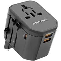 Buy Universal Travel Adapter Online at Best Prices – Ambrane India