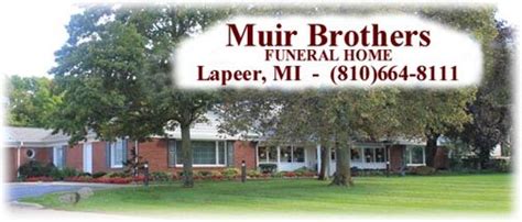 Muir Brothers Funeral Home - Lapeer - Lapeer Area Chamber of Commerce