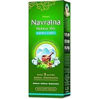 Buy Navratna Ayurvedic Oil Extra Thanda, 200 ml Online at Low Prices in ...