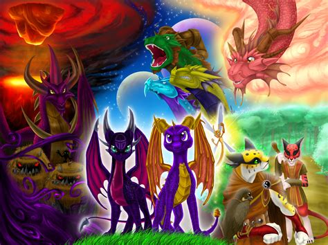 The Legend of Spyro: Dawn of the Dragon HD Epic Dragon Warriors ...