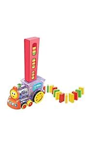 RK HUB Domino Funny Train Choochoo Filling Dominoes in Rails Battery ...