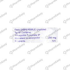 Almox Dt 250 MG Tablet (10): Uses, Side Effects, Price & Dosage | PharmEasy