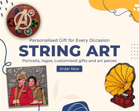 Personalised Couple Caricature String Art – Craftsbazaar