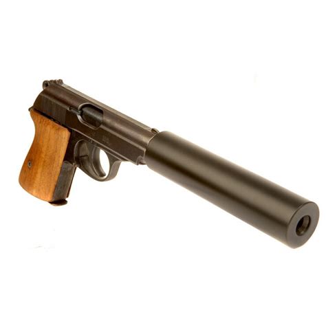 Deactivated Cold War Era Walther PPK with Dummy Silencer