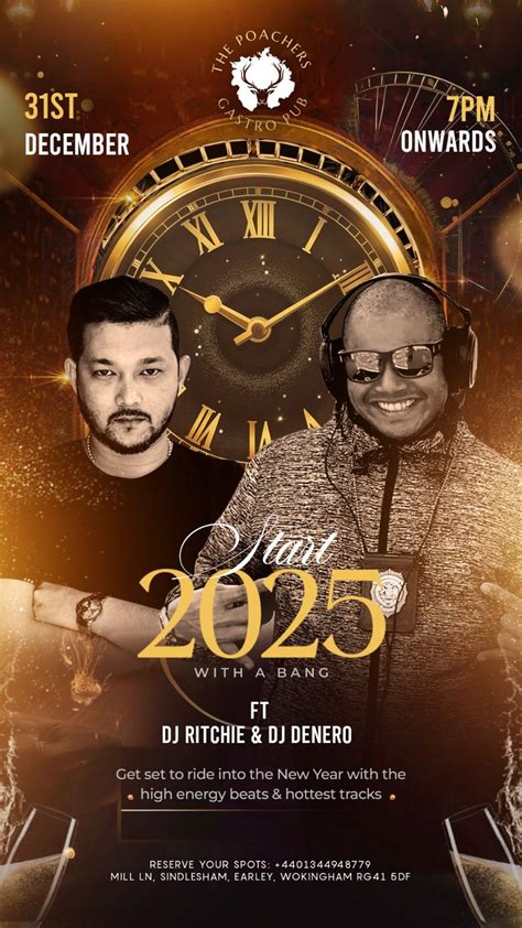 New years Eve@The Poachers Gastro Pub, The Poachers, Wokingham, 31 ...