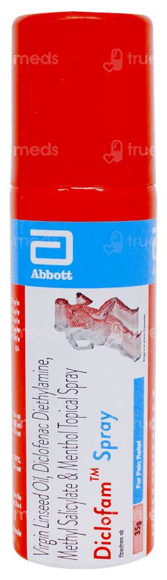 Diclofenac Diethylamine + Menthol + Methyl Salicylate + Virgin Linseed ...