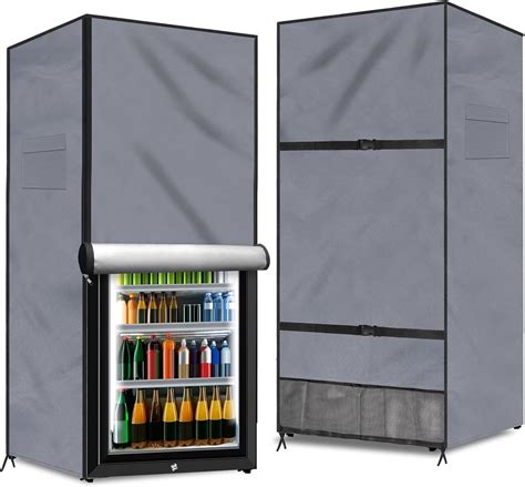 Amazon.com: Coldairsoap Outdoor Refrigerator Cover Dustproof Freezer ...