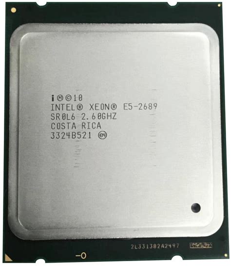 Процессор Intel Xeon E5-2689 LGA2011, 8 x 2600 МГц, OEM — купить в ...