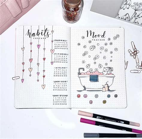 Image result for February Bullet Journal