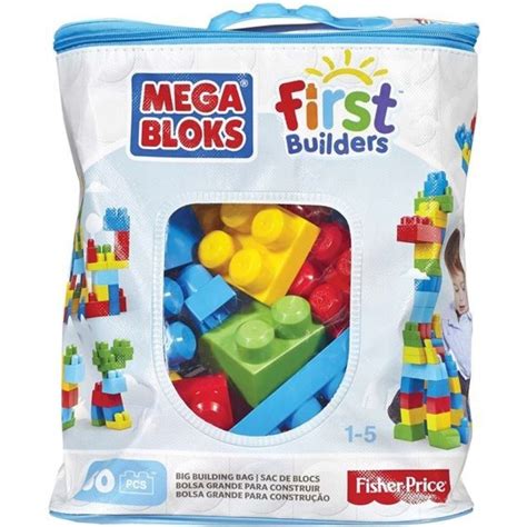 Mega Bloks First Builders Bag pro kluky 60 ks, Mattel DCH55 | Legenio ...