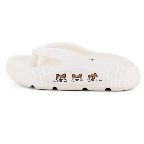 Shop White Flip-flops For Kids FLK 2035 Online at Best Price
