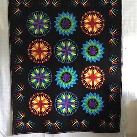 Image result for Compass Quilt Pattern