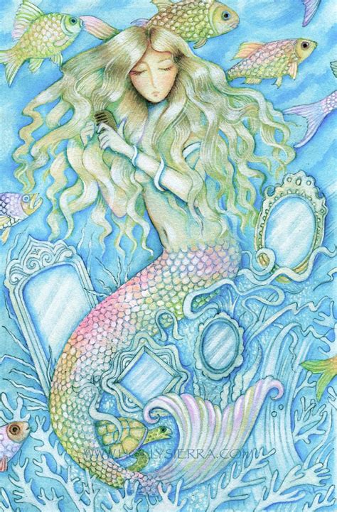 Chrysalis Mermaid - Beautiful Watery Goddess of the Deep - Etsy