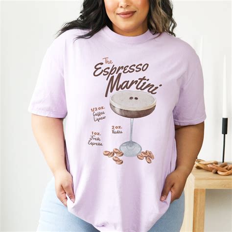 Espresso Martini T-shirt, Retro Espresso Martini Shirt, Vintage ...