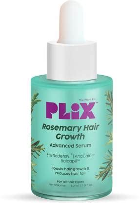 The Plant Fix Plix Rosemary Advanced Hair Growth Serum with 3% Redensyl ...