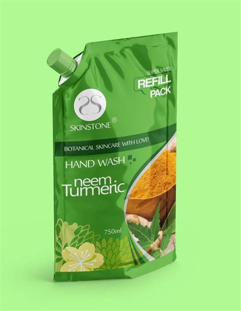 Skinstone Traditional Neem Turmeric Handwash – Skinstone