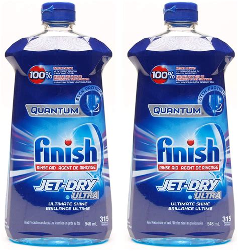 Buy Finish Quantum Jet-Dry Ultra Dishwasher Rinse Agent, 315 Washes ...